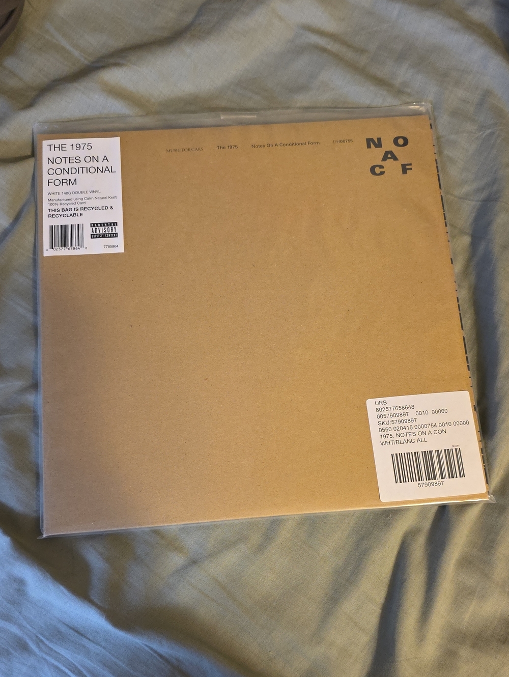 RARE BRAND NEW - The 1975 White Vinyl 2LP Urban Outfitters EXCLUSIVE Sealed